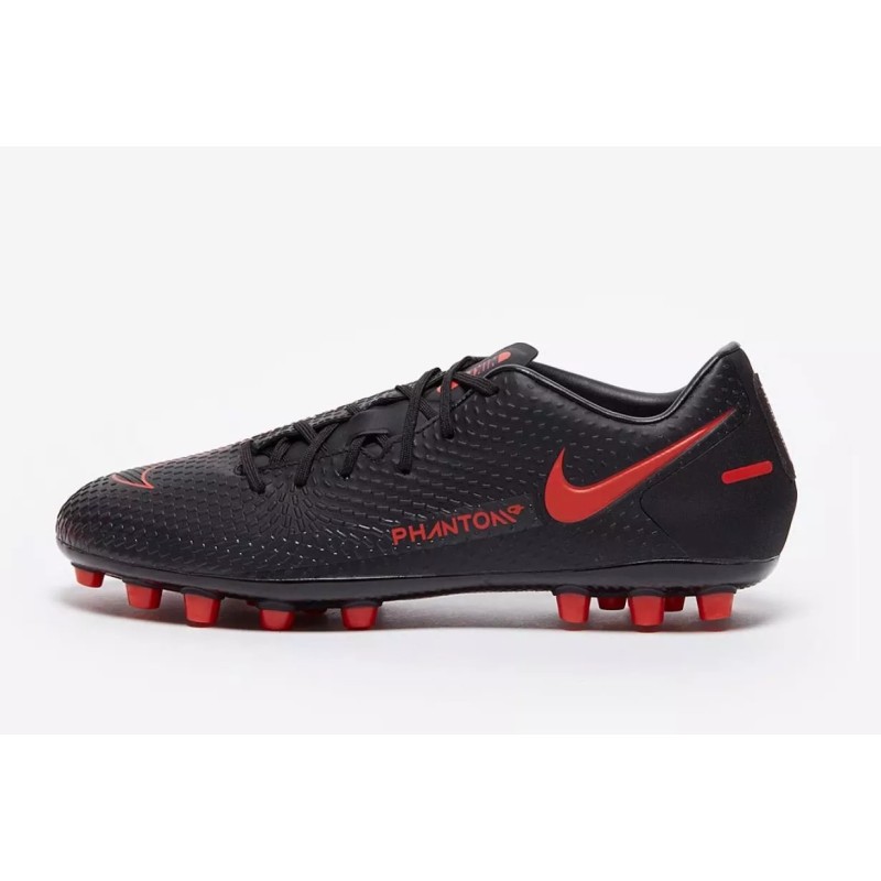 Botas de Fútbol Nike Phantom GT Academy AG Unisex Negro&Rojo  /  Negro&Rosado (#37~#44)