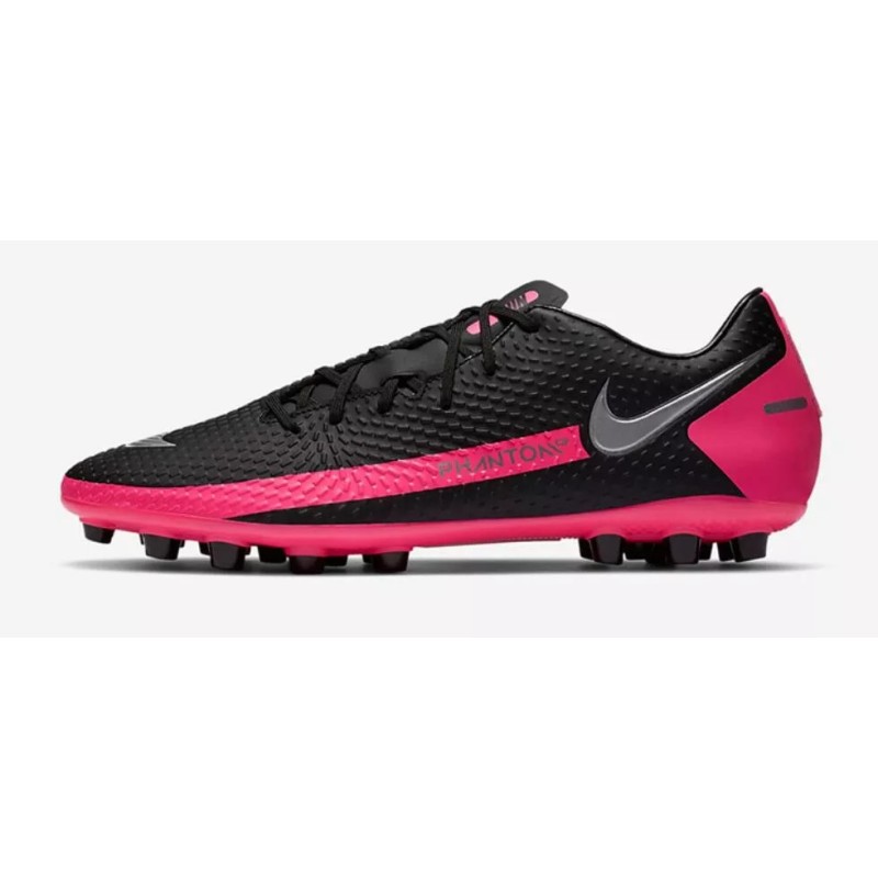 Botas de Fútbol Nike Phantom GT Academy AG Unisex Negro&Rojo  /  Negro&Rosado (#37~#44)