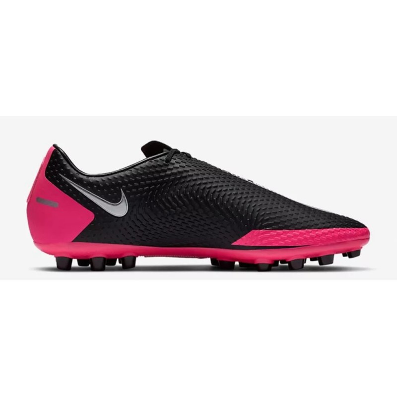 Botas de Fútbol Nike Phantom GT Academy AG Unisex Negro&Rojo  /  Negro&Rosado (#37~#44)
