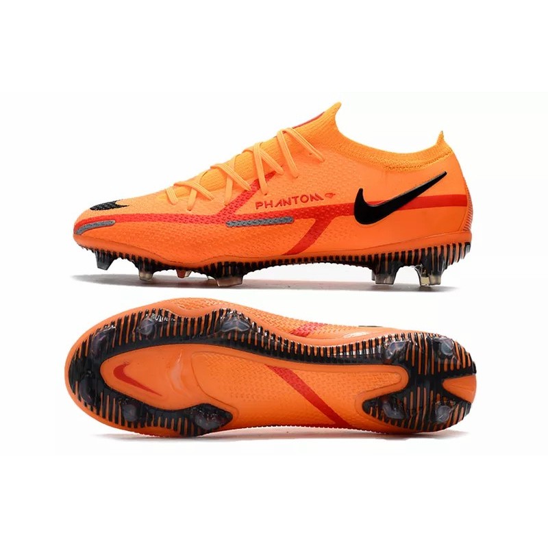 Botas de Fútbol Nike Phantom GT II DF Elite DF FG Naranja (#39~#45) Botas de Fútbol Nike Phantom GT II DF Elite DF FG Naranja (#39~#45)