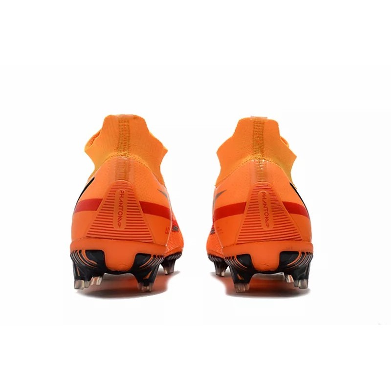 Botas de Fútbol Nike Phantom GT II DF Elite DF FG High Top Naranja (#39~#45)