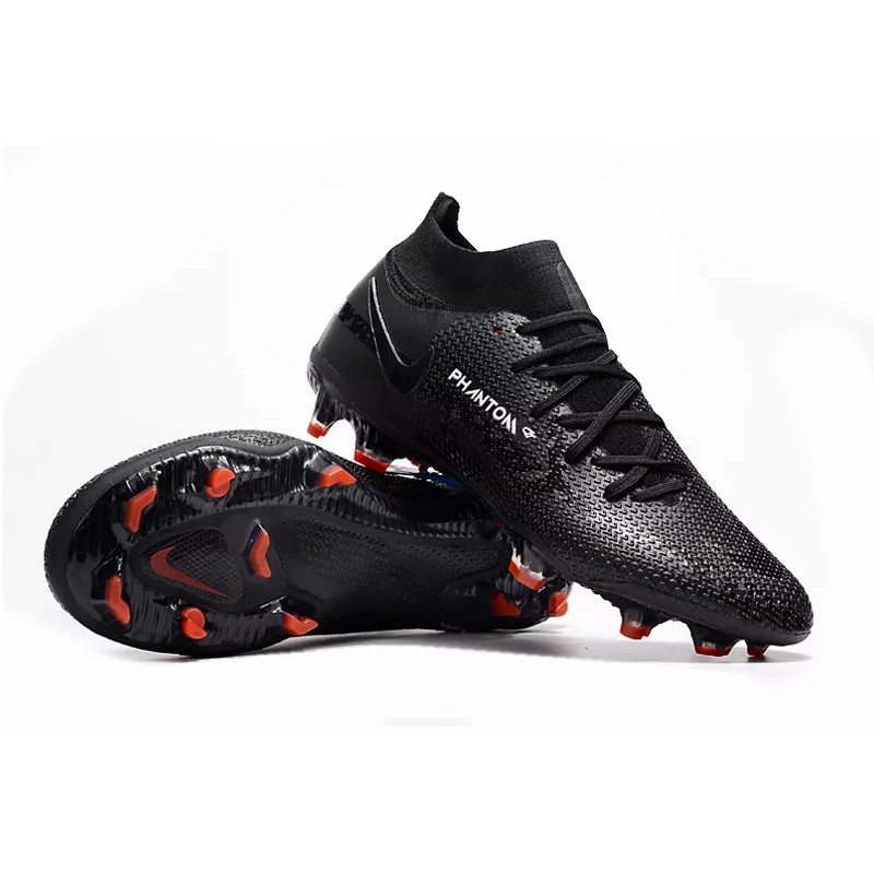 Botas de Fútbol Nike Phantom GT2 DF Elite FG High Top Negro (#39~#45)