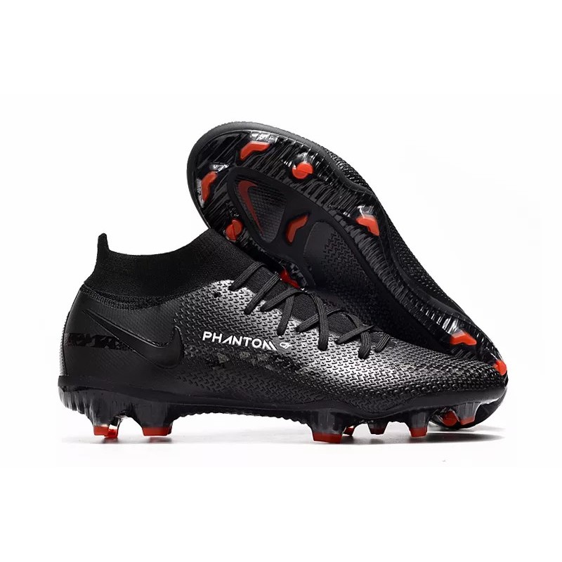 Botas de Fútbol Nike Phantom GT2 DF Elite FG High Top Negro (#39~#45)