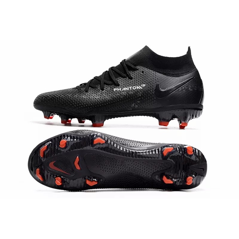 Botas de Fútbol Nike Phantom GT2 DF Elite FG High Top Negro (#39~#45)