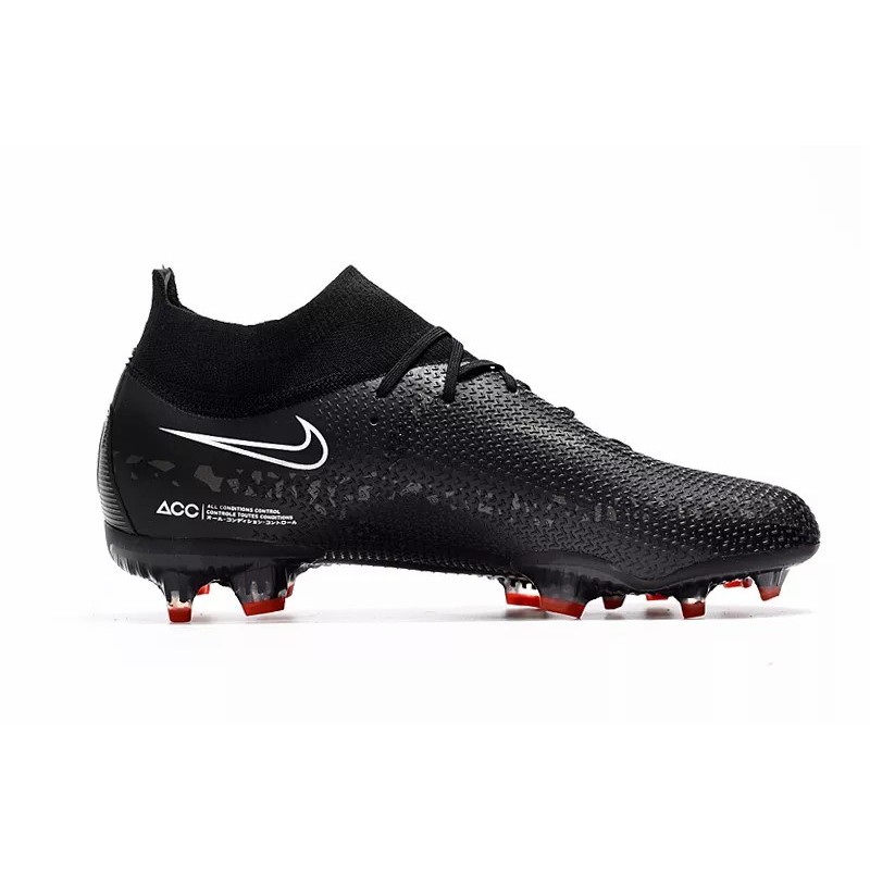 Botas de Fútbol Nike Phantom GT2 DF Elite FG High Top Negro (#39~#45)