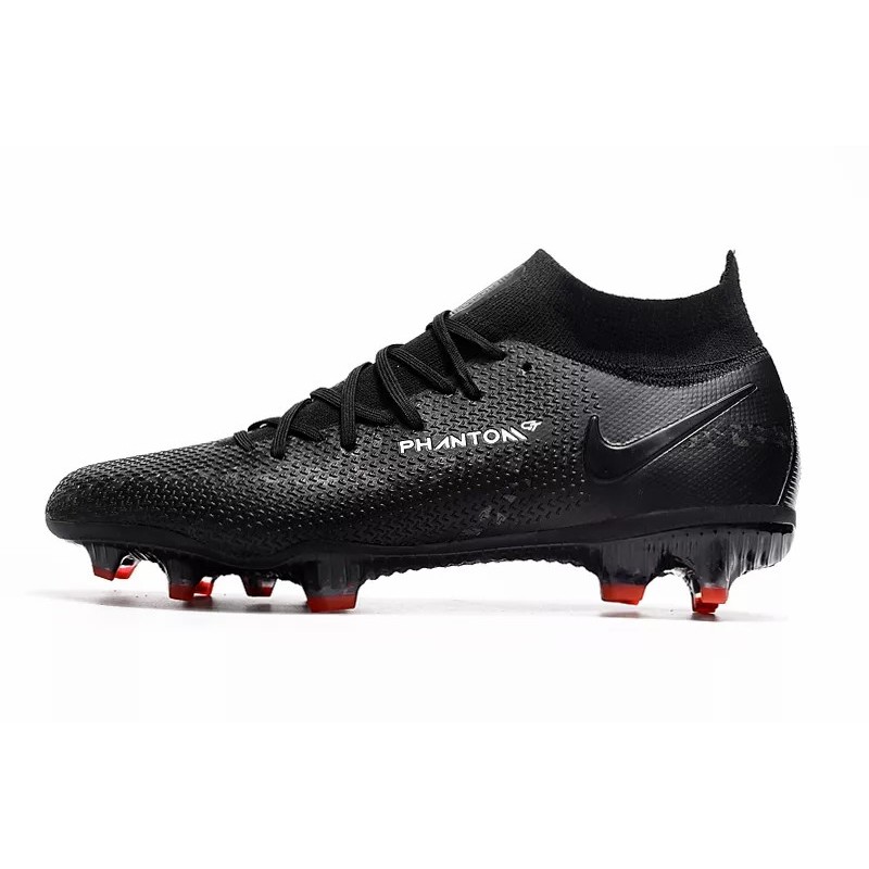 Botas de Fútbol Nike Phantom GT2 DF Elite FG High Top Negro (#39~#45)