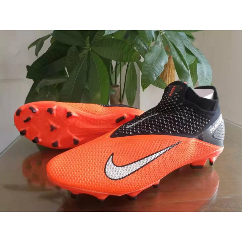 Botas de Fútbol Nike Phantom Vision Elite FG Naranja&Negro (#39~#45)