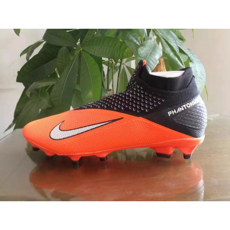 Botas de Fútbol Nike Phantom Vision Elite FG Naranja&Negro (#39~#45)
