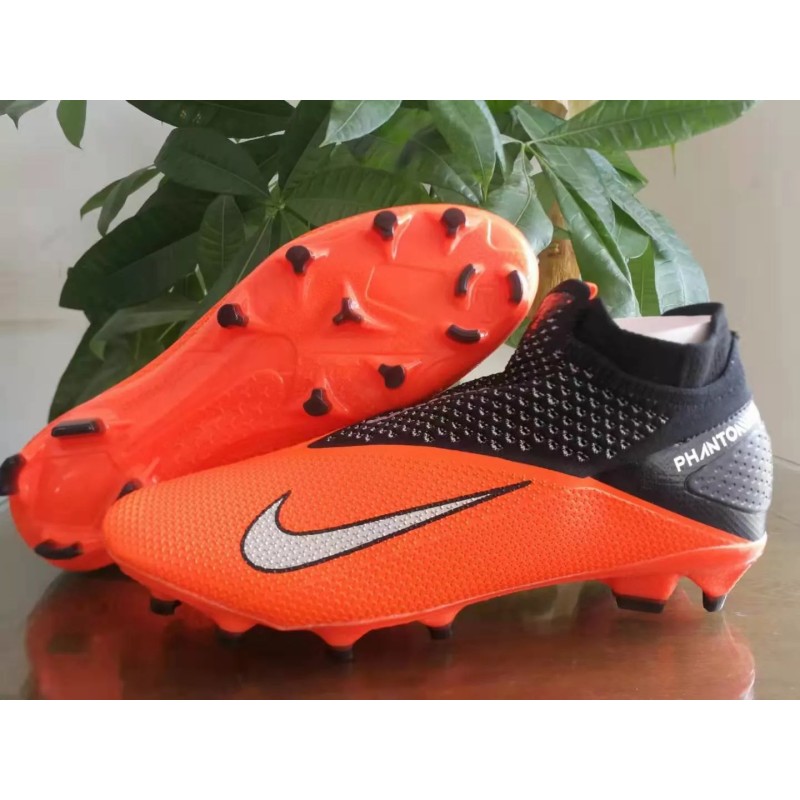 Botas de Fútbol Nike Phantom Vision Elite FG Naranja&Negro (#39~#45)