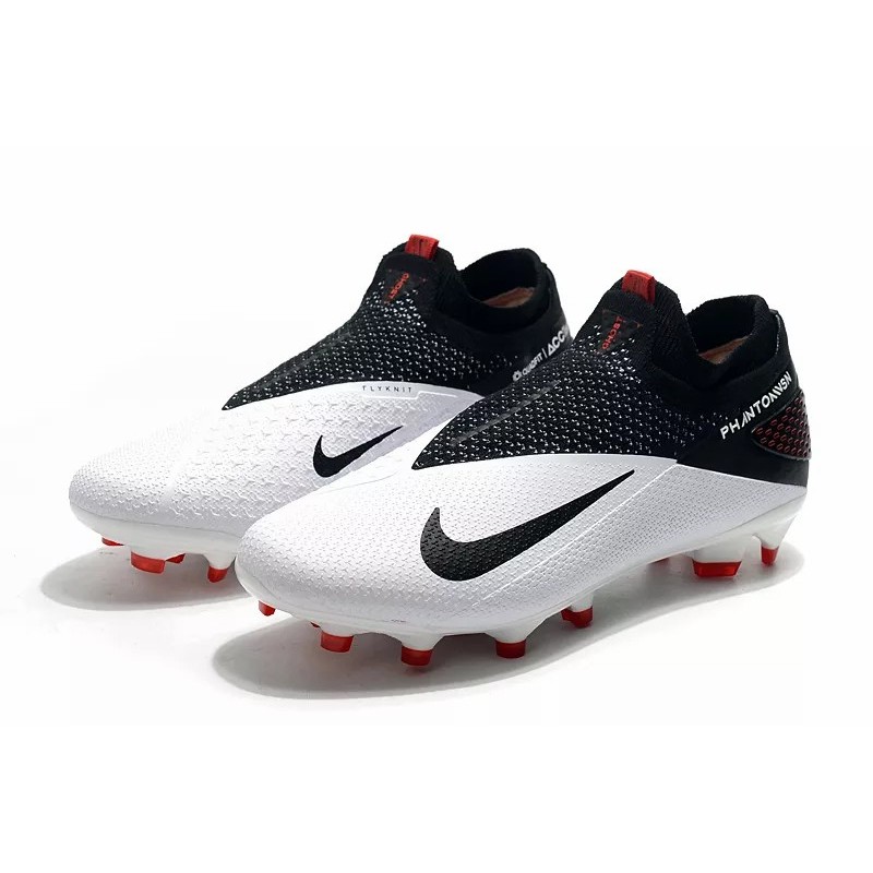 Botas de Fútbol Nike Phantom Vision Elite DF FG Blanco&Negro (#39~#45)