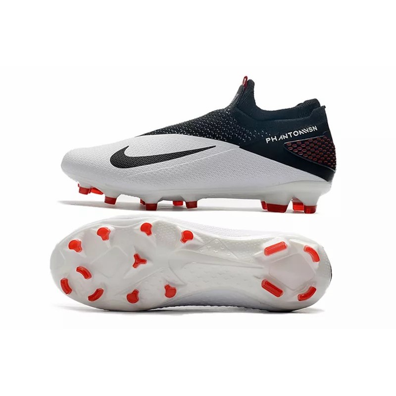 Botas de Fútbol Nike Phantom Vision Elite DF FG Blanco&Negro (#39~#45)