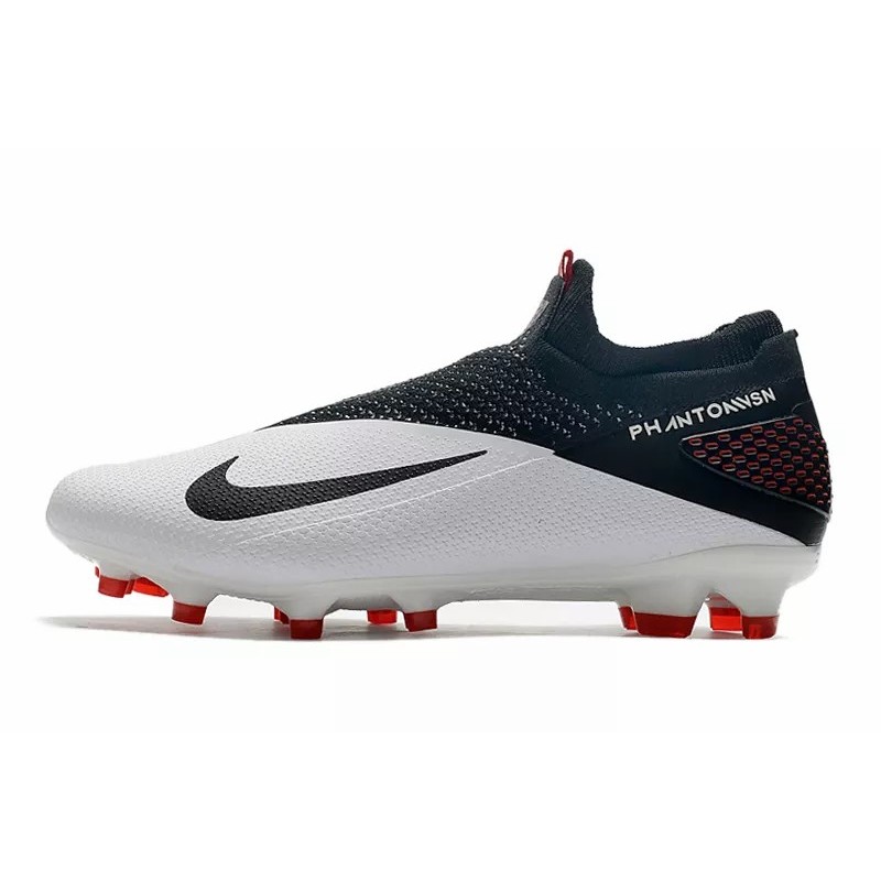 Botas de Fútbol Nike Phantom Vision Elite DF FG Blanco&Negro (#39~#45)
