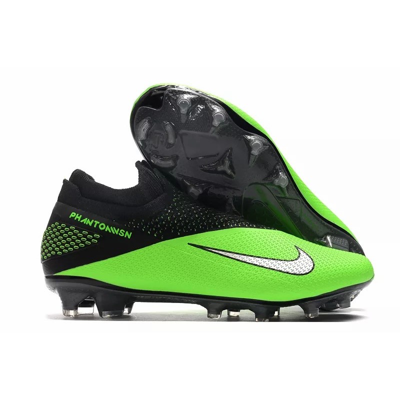 Botas de Fútbol Nike Phantom Vision Elite DF FG Verde Fluorescente (#39~#45)