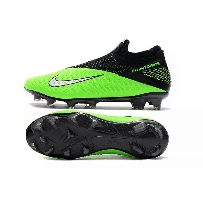 Botas de Fútbol Nike Phantom Vision Elite DF FG Verde Fluorescente (#39~#45)