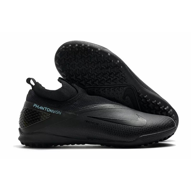 Botas de Fútbol Nike React Phantom Vision 2 Pro Dynamic Fit TF Negro (#39~#45)