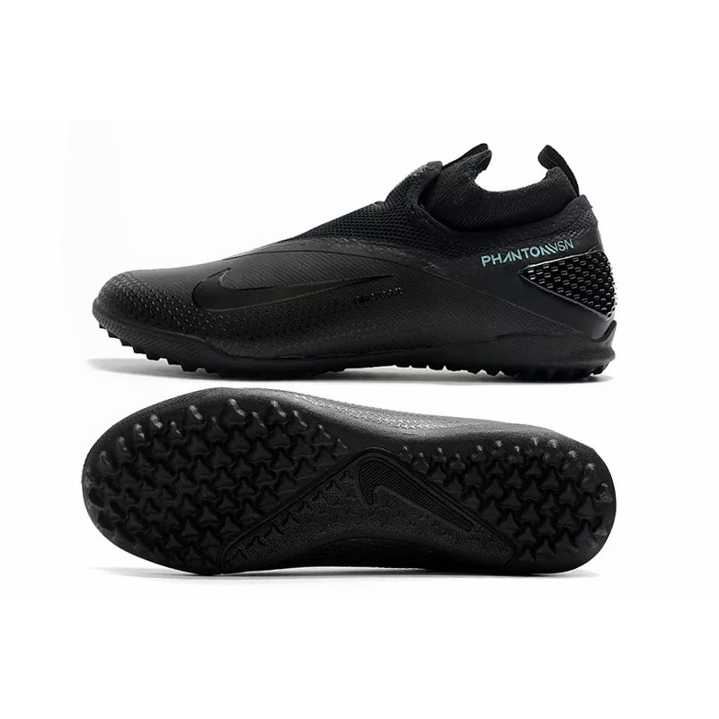 Botas de Fútbol Nike React Phantom Vision 2 Pro Dynamic Fit TF Negro (#39~#45)