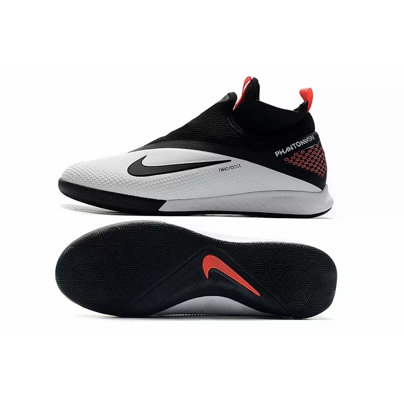 Botas de Fútbol Nike React Phantom Vision 2 Pro Dynamic Fit IC Gris / Blanco&Negro / Verde Fluorescente / Negro&Auzl / Rosa / Verde Oscuro (#39~#45)