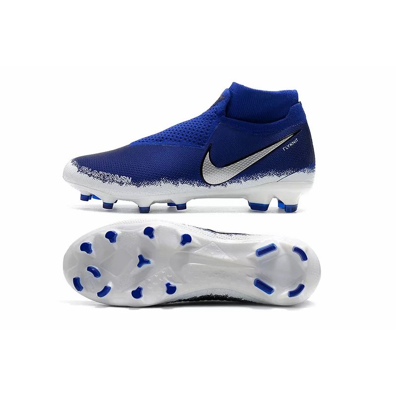 Botas de Fútbol Nike Phantom Vision Elite DF FG Azul (#39~#45)