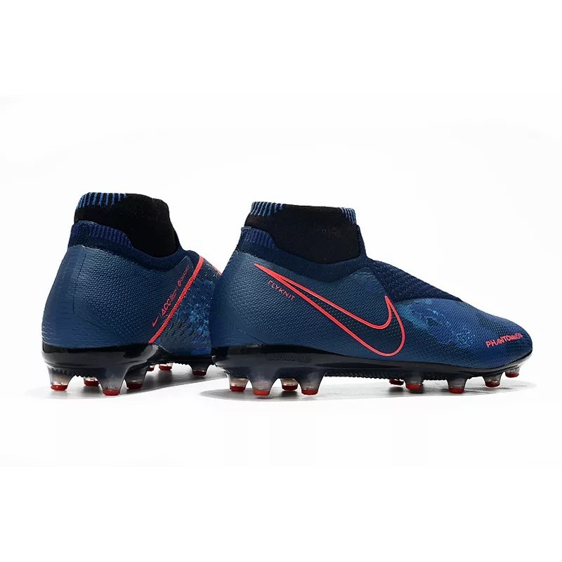 Botas de Fútbol Nike Phantom VSN Elite DF AG Azul Marino (#39~#45)