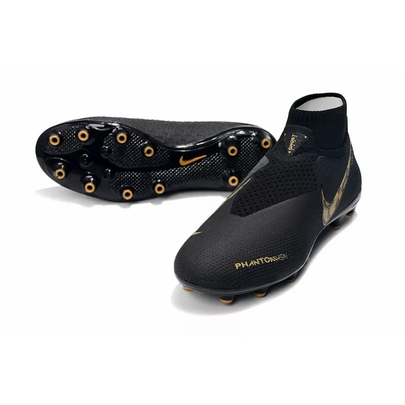 Botas de Fútbol Nike Phantom VSN Elite DF AG Negro (#39~#45)