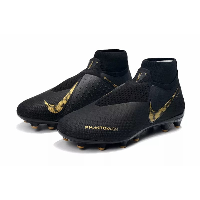 Botas de Fútbol Nike Phantom VSN Elite DF AG Negro (#39~#45)