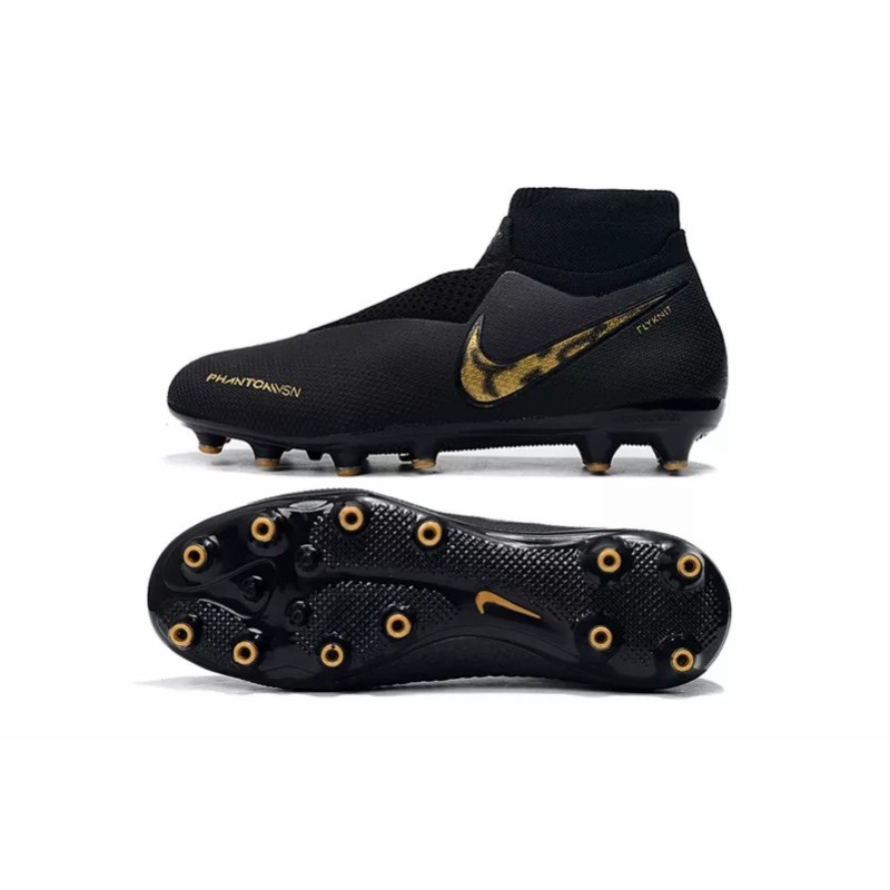 Botas de Fútbol Nike Phantom VSN Elite DF AG Negro (#39~#45)