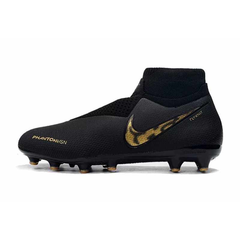 Botas de Fútbol Nike Phantom VSN Elite DF AG Negro (#39~#45)