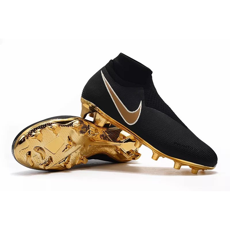 Botas de Fútbol Nike Phantom VSN Elite DF FG Negro (#38~#45)