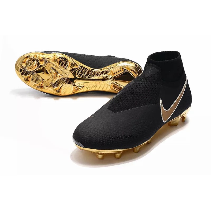 Botas de Fútbol Nike Phantom VSN Elite DF FG Negro (#38~#45)