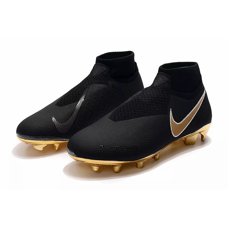 Botas de Fútbol Nike Phantom VSN Elite DF FG Negro (#38~#45)