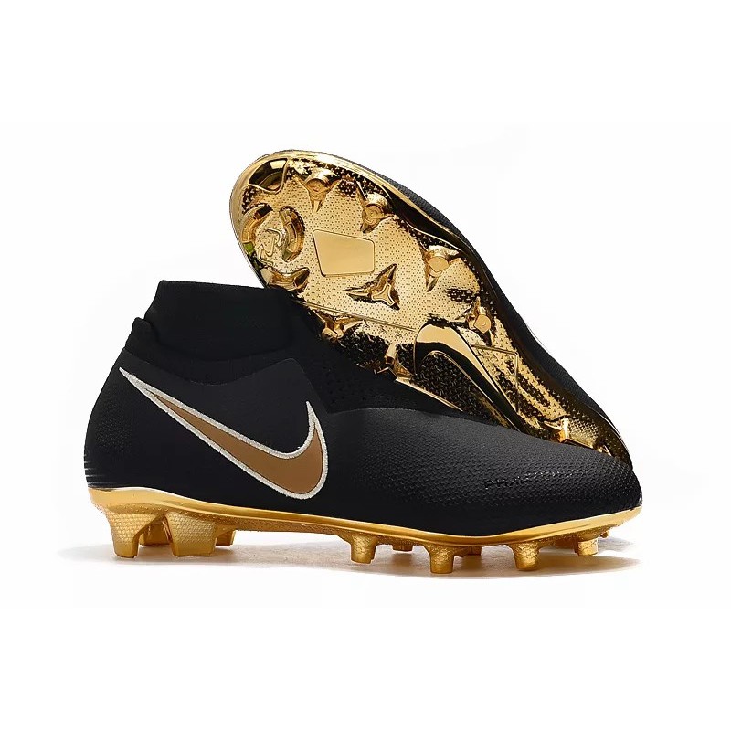 Botas de Fútbol Nike Phantom VSN Elite DF FG Negro (#38~#45)