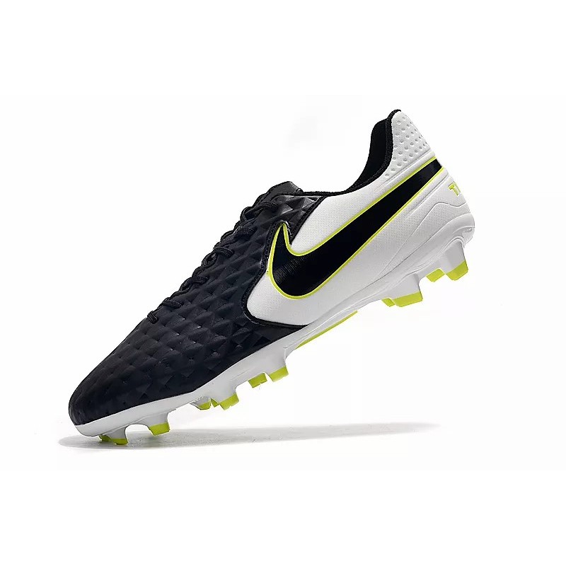 Botas de Fútbol Nike Tiempo Legend VIII Elite FG Negro&Blanco (#39~#45)