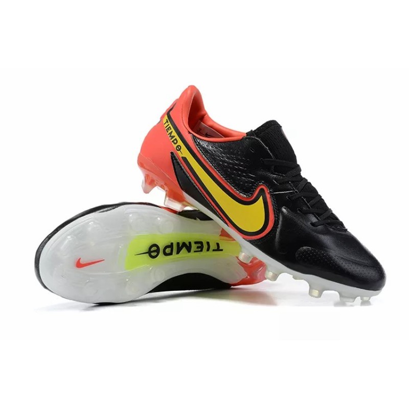 Botas de Fútbol Nike Tiempo Legend 9 FG Negro&Rojo (#39~#45)