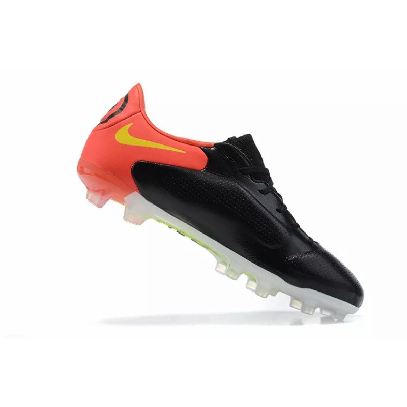 Botas de Fútbol Nike Tiempo Legend 9 FG Negro&Rojo (#39~#45)