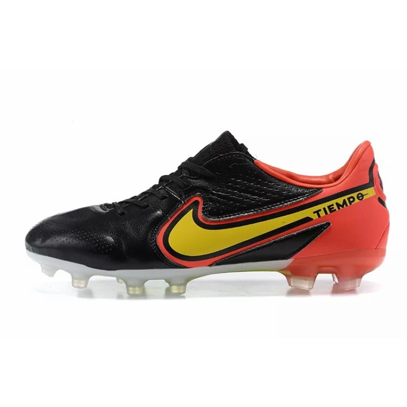 Botas de Fútbol Nike Tiempo Legend 9 FG Negro&Rojo (#39~#45)