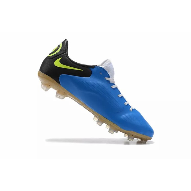 Botas de Fútbol Nike Tiempo Legend 9 FG Azul&Negro (#39~#45)