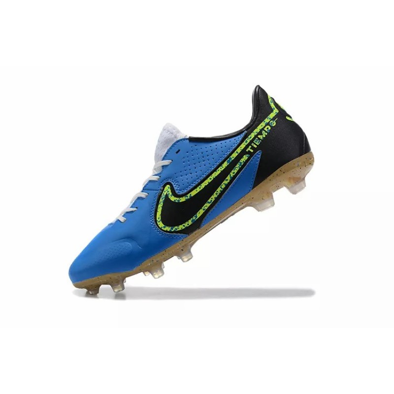Botas de Fútbol Nike Tiempo Legend 9 FG Azul&Negro (#39~#45)