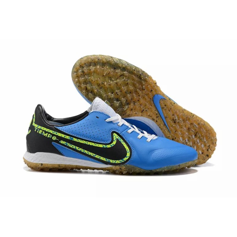 Botas de Fútbol Nike Tiempo Legend 9 TF Azul Claro (#39~#45)