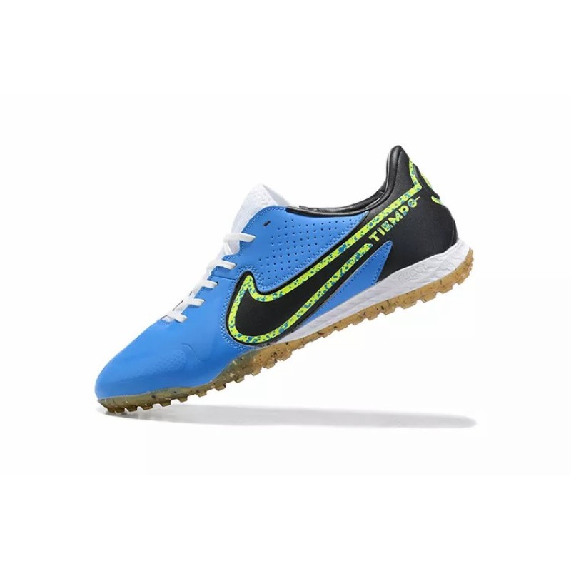 Botas de Fútbol Nike Tiempo Legend 9 TF Azul Claro (#39~#45)