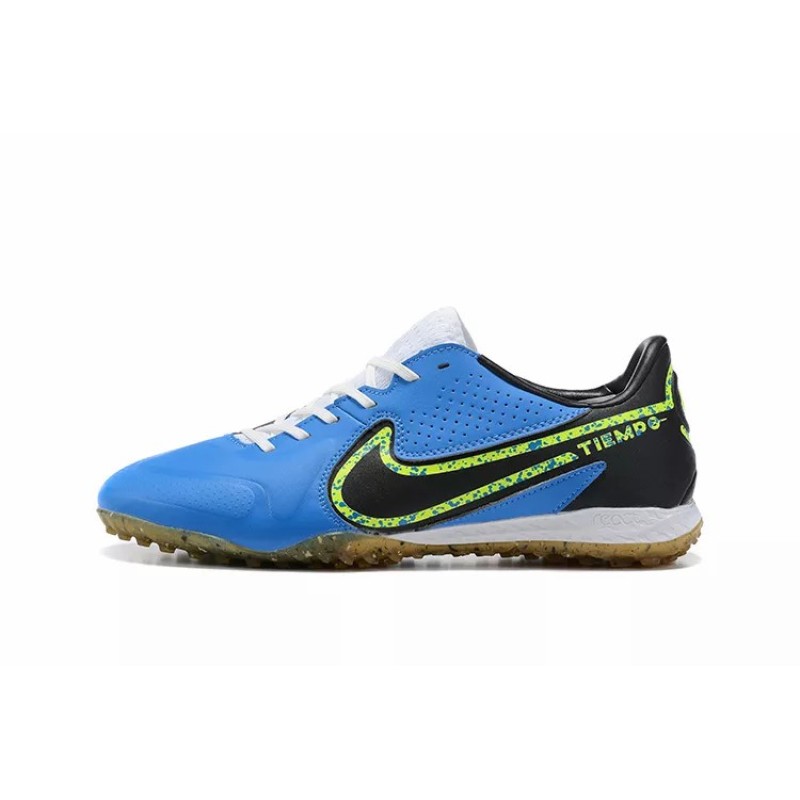 Botas de Fútbol Nike Tiempo Legend 9 TF Azul Claro (#39~#45)