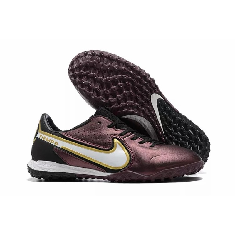Botas de Fútbol Nike Tiempo Legend 9 TF Marrón (#39~#45)
