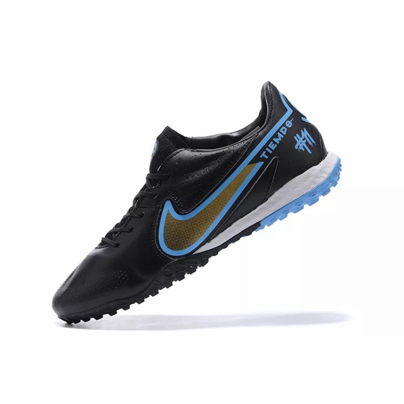 Botas de Fútbol Nike Tiempo Legend 9 TF Negro (#39~#45)