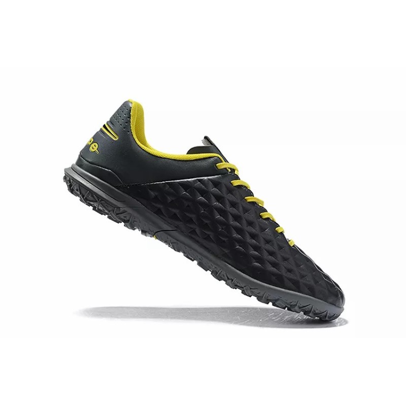 Botas de Fútbol Nike Tiempo VIII TF Negro&Amarillo / Negro&Azul / Amarillo (#39~#45)