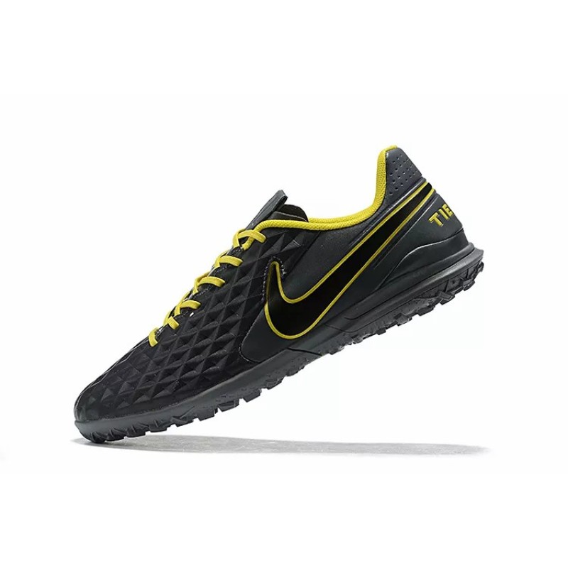 Botas de Fútbol Nike Tiempo VIII TF Negro&Amarillo / Negro&Azul / Amarillo (#39~#45)