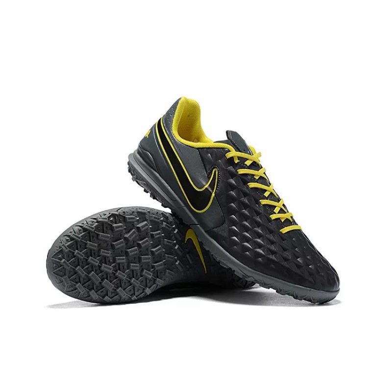 Botas de Fútbol Nike Tiempo VIII TF Negro&Amarillo / Negro&Azul / Amarillo (#39~#45)