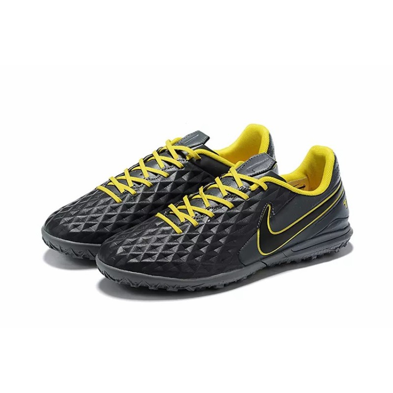Botas de Fútbol Nike Tiempo VIII TF Negro&Amarillo / Negro&Azul / Amarillo (#39~#45)
