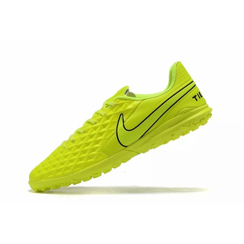 Botas de Fútbol Nike Tiempo VIII TF Negro&Amarillo / Negro&Azul / Amarillo (#39~#45)