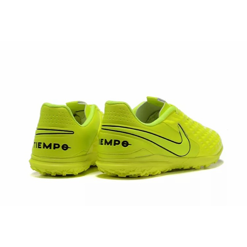 Botas de Fútbol Nike Tiempo VIII TF Negro&Amarillo / Negro&Azul / Amarillo (#39~#45)