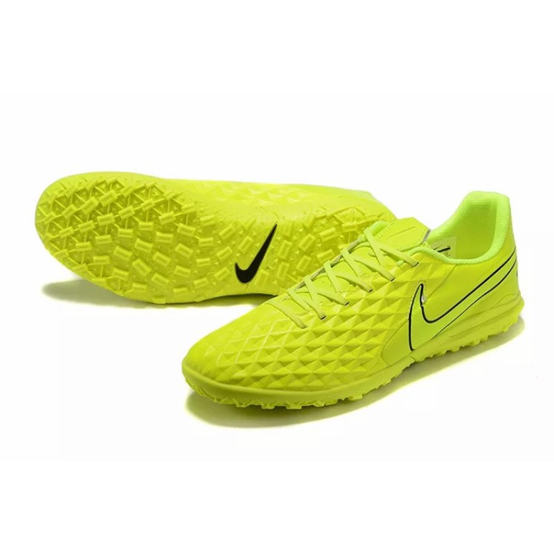 Botas de Fútbol Nike Tiempo VIII TF Negro&Amarillo / Negro&Azul / Amarillo (#39~#45)