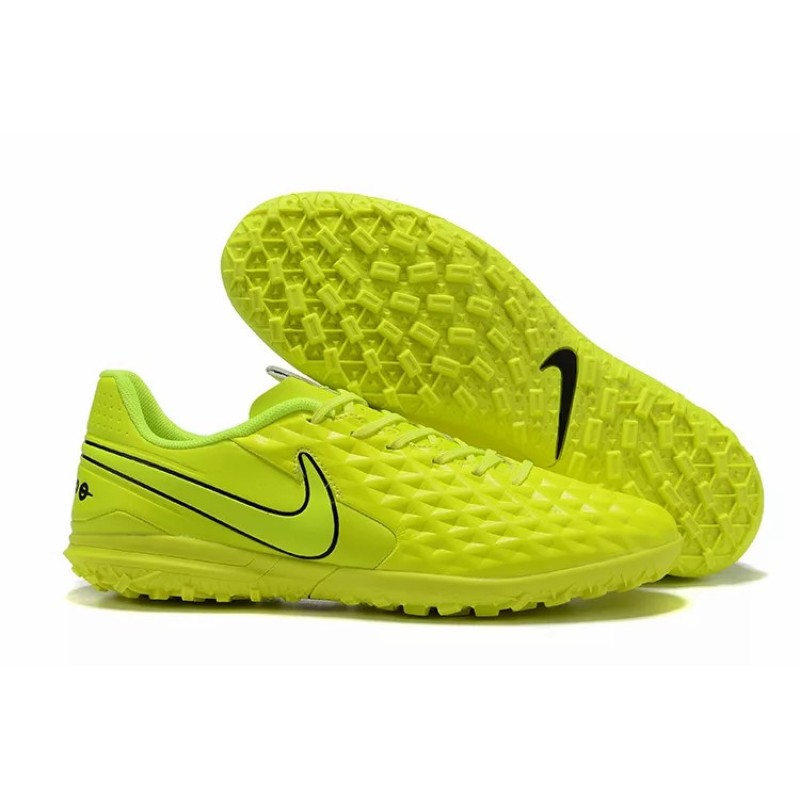 Botas de Fútbol Nike Tiempo VIII TF Negro&Amarillo / Negro&Azul / Amarillo (#39~#45)